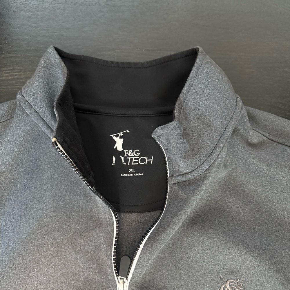 Fairway & Greene Performance Men's XL Tech Quarterzip Seattle Golf Club - Picture 2 of 2